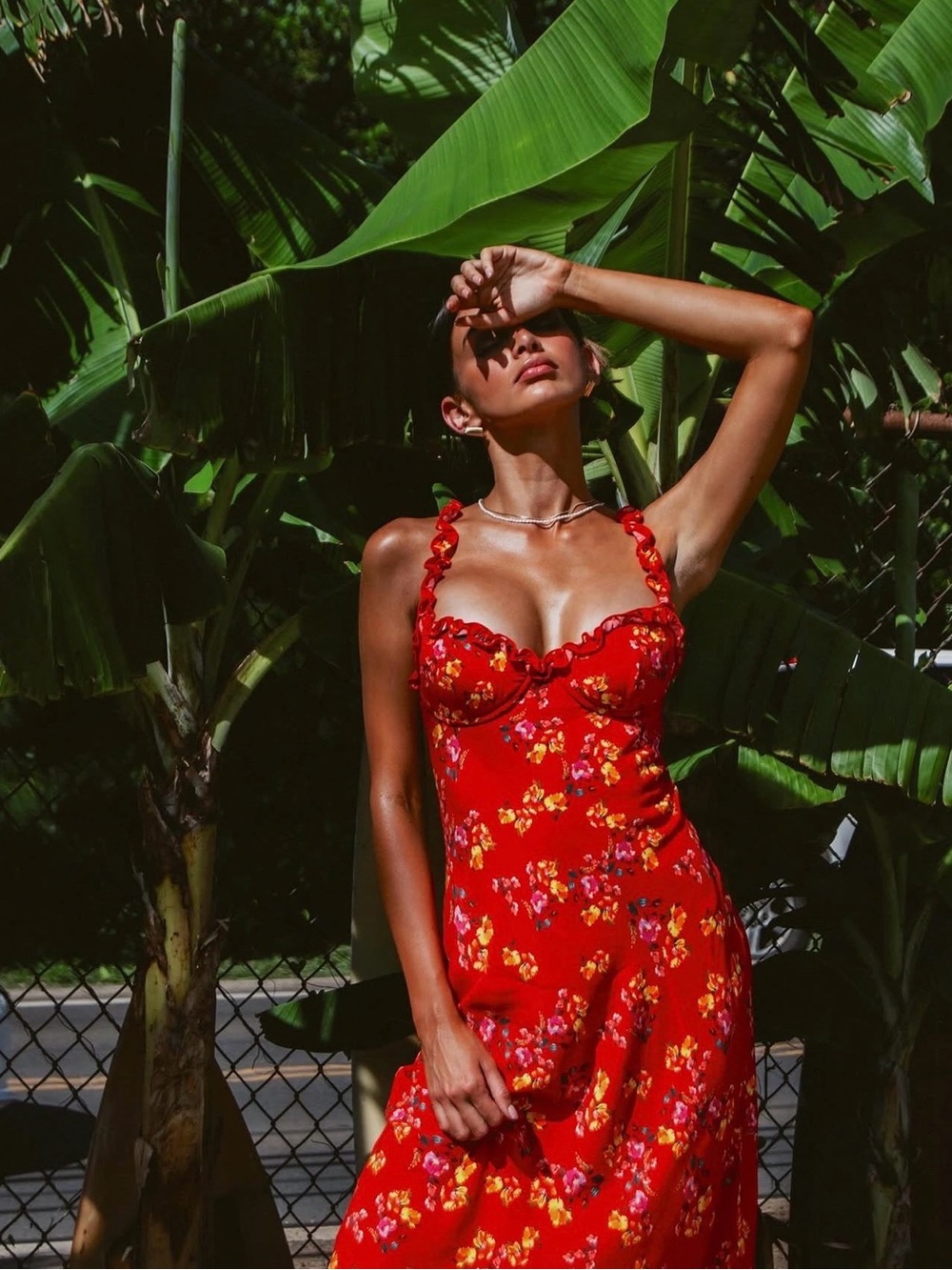Rumored Negroni Midi Dress